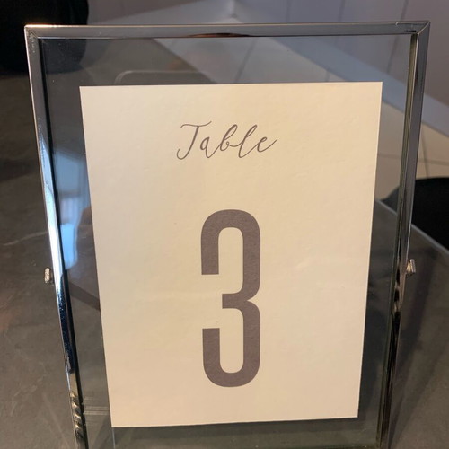 Jumbo photo frames pack of 10 new, silver metal