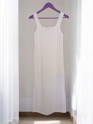 Mango dress white, new, size S