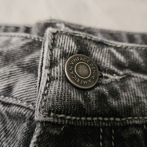 American Vintage gray denim bermuda shorts size M like new