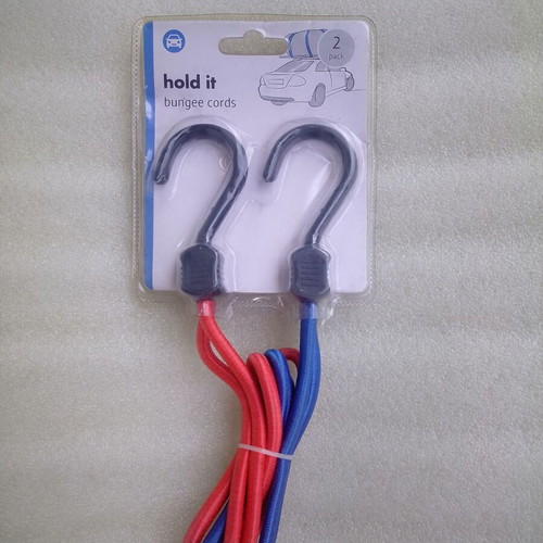 Reinforced elastic bungee cords for luggage fastening new, set of 2
