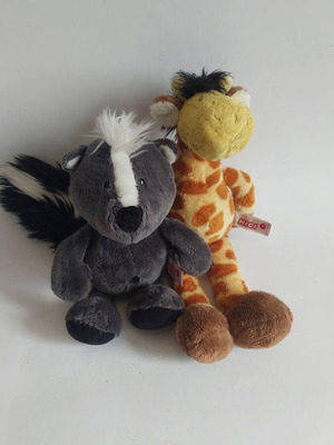Nici plush toys like new, set of two, 23-27 cm
