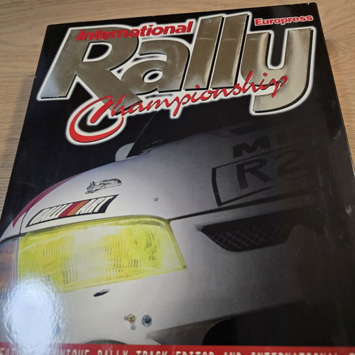 International Rally Championship PC game like new for Windows 95 98
