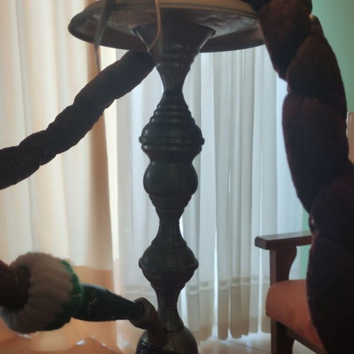 Large traditional handmade hookah 100% functional from Tunisia like new