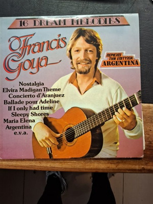 16 Dream Melodies Francis Goya LP used