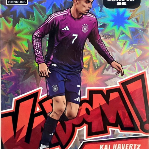 2025-26 Panini Donruss Kai Havertz Kaboom! SSP Case Hit card like new
