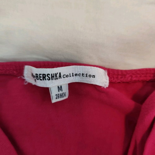 Bershka Strapless Bodysuit Pink Medium Used
