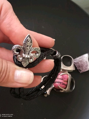 Men's bracelet black, new