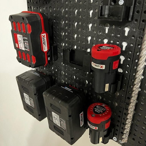 3D Printed Base for Parkside 12V & 20V Batteries New