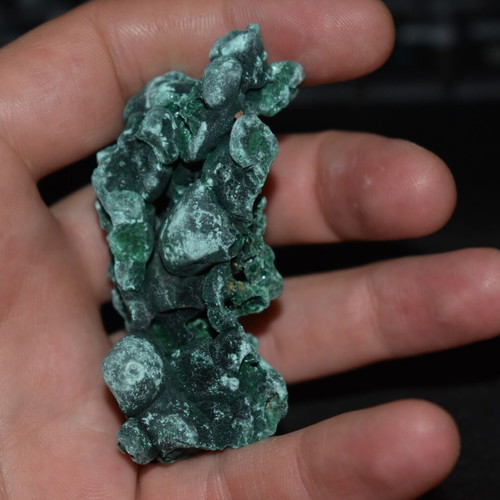 Malachite raw 78 grams used