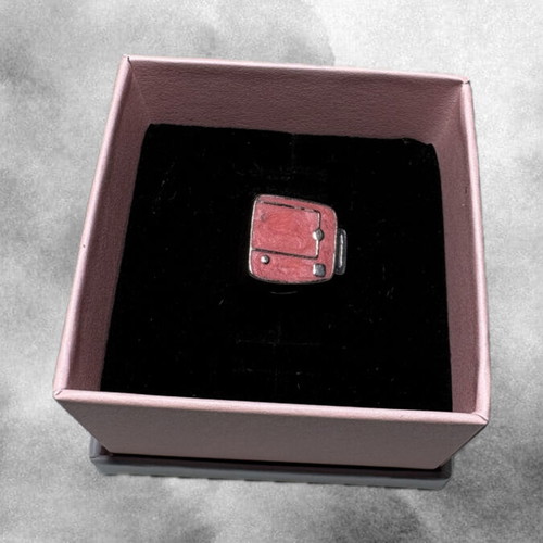 Pandora Photography Charm new, pink enamel
