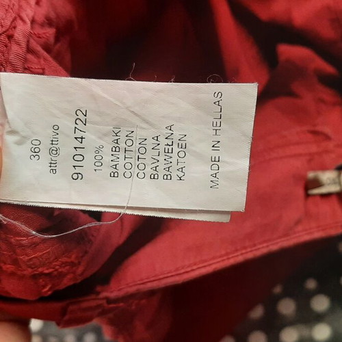 Attrattivo cotton shorts like new, size L, red