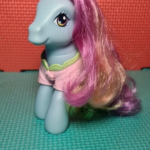 My Little Pony G3 2007 Rainbow Dash used with cloth