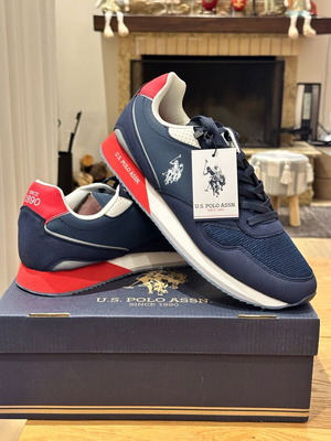 U.S. Polo Ανδρικά Sneakers Μπλε Νο 45 Καινούργια