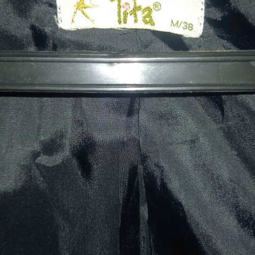 Short black jacket like new, size M