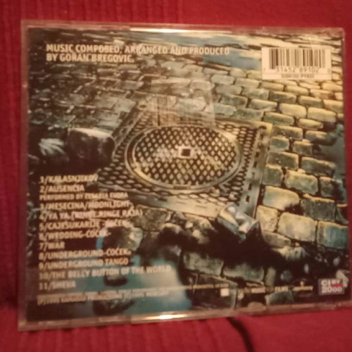 Music Inspired And Taken From Underground CD like new, Goran Bregovic
