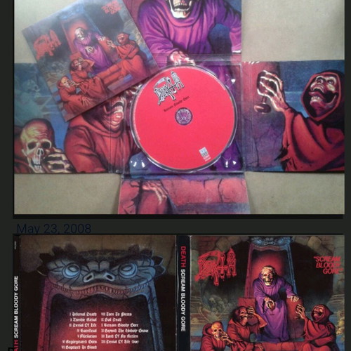 Death Scream Bloody Gore CD near mint, metal, limited edition, remastered