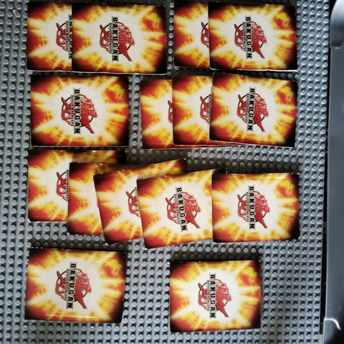 Bakugan cards used