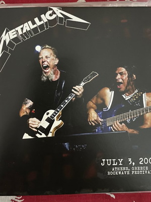 Metallica Rockwave Festival July 3, 2007 2 CD-R unofficial limited edition