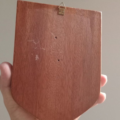 Wooden shield used, Aeroclub of Greece commemorative 1928