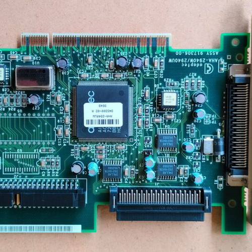 Adaptec SCSI Controller AHA-2940W / 2940UW used, PCI interface