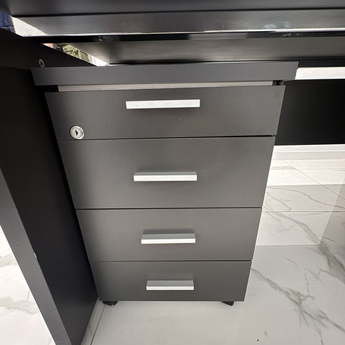 Office furniture set like new, desk 170x80cm, auxiliary 170x60cm, drawer unit
