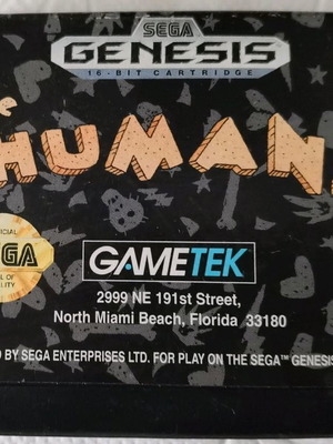 Sega Genesis The Humans μεταχειρισμένο, μόνο κασέτα