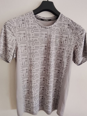 Αντρικό κοντομάνικο T-shirt Nike, γκρι, μέγεθος M