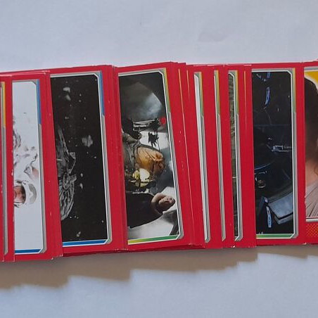 Star Wars cards like new, pack of 88 from various collections