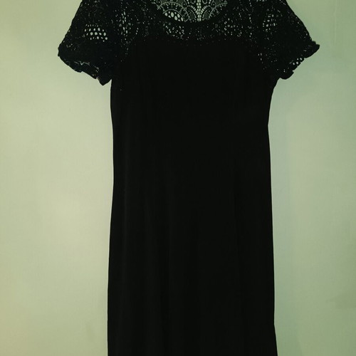 Black Mini Dress like new, size L