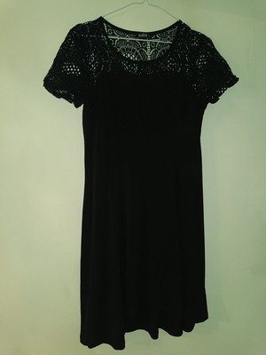 Black Mini Dress like new, size L