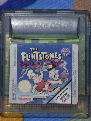 The Flintstones: Burgertime In Bedrock Game Boy Color like new