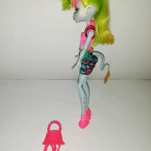 Monster High Freaky Fusion Lagoonafire doll used