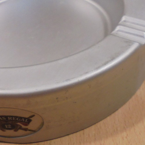 Chivas Regal Scotch Whisky old promotional metal ashtray used