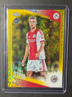 Sean Steur AFC Ajax RC κάρτα συλλεκτική καινούργια 105/275