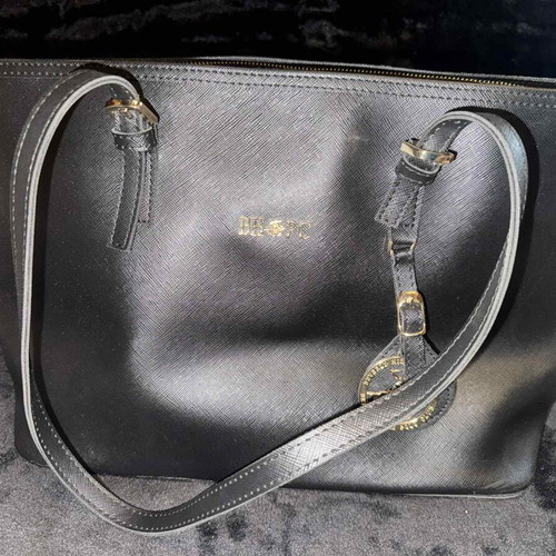 Beverly Hills Polo Club shoulder bag black, new, leatherette