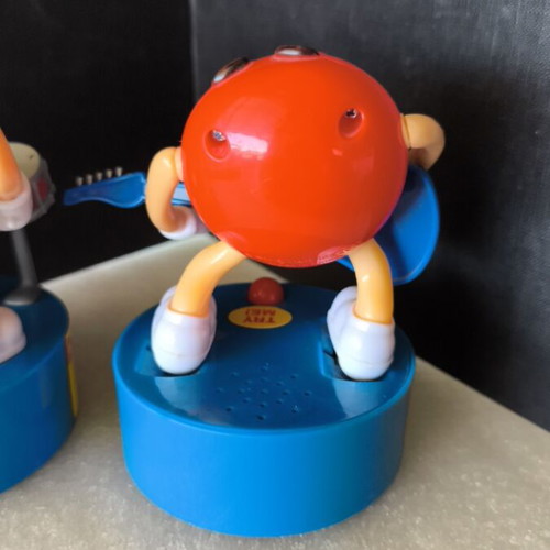 M&M's Rockstar collectible musical toys like new, set of two