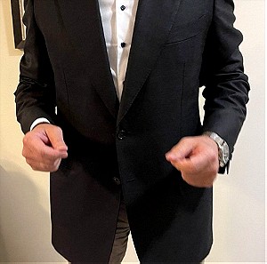 Σακάκι Tom Ford, ανδρικό σακάκι, χρώμα ανθρακί No 56R