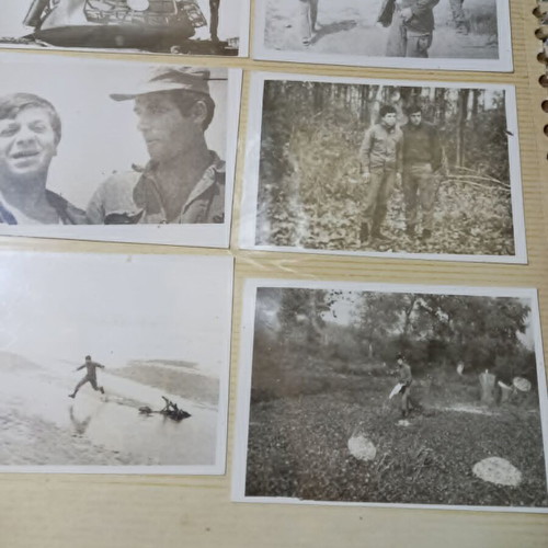 Photo album with 134 old photos used