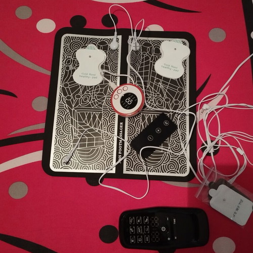 Electric massage devices used, foot and body set of 2
