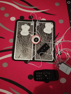 Electric massage devices used, foot and body set of 2
