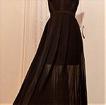  Φόρεμα μαύρο μίντι.