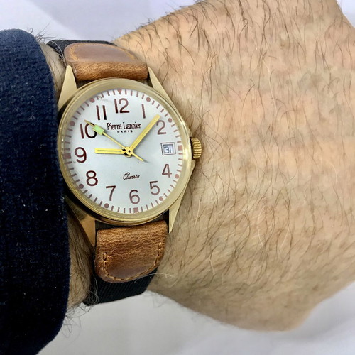Pierre Lannier men's watch new, waterproof, made in France