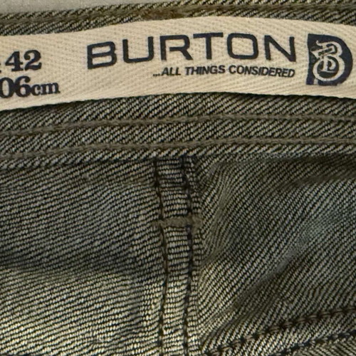 Burton jeans 42 like new, blue