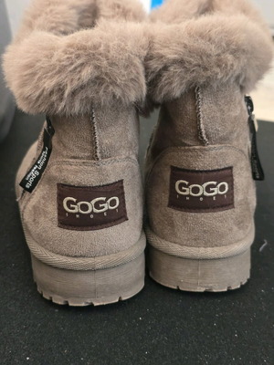 GoGo Shoes winter boots like new, beige, size 39