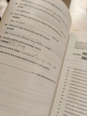 English learning book used