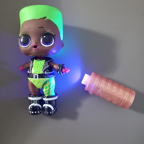 L.O.L Surprise Neon Guy like new with UV light and neon colors