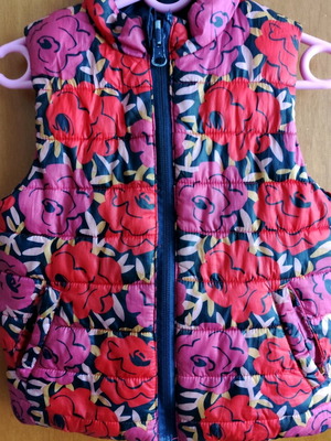 Dpam sleeveless vest like new, 2-3 years, multicolor