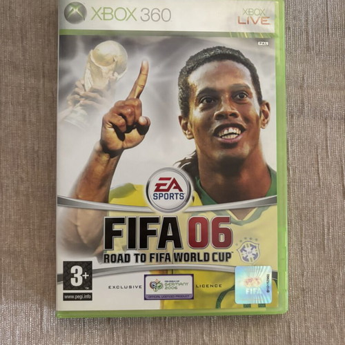 FIFA 06 Xbox 360 game, English, complete