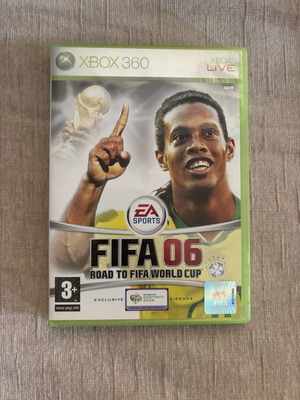 FIFA 06 Xbox 360 game, English, complete