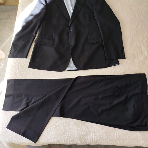 Tom Rusborg suit size 60 like new, dark blue